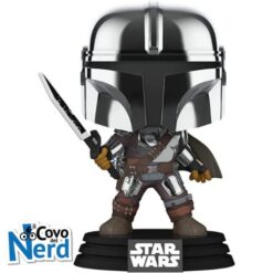 Funko POP! Star Wars: The Mandalorian - Mandalorian W/DarkSaber Glowing in the Dark 491