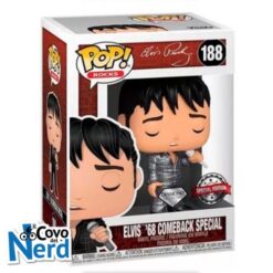Funko POP! Rocks: Elvis Presley - Elvis '68 Comeback Special Diamond Edition 188