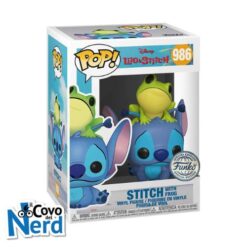 Funko POP! Disney: Lilo & Stitch - Stitch with Frog 986