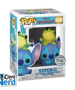 Funko POP! Disney: Lilo & Stitch - Stitch with Frog 986