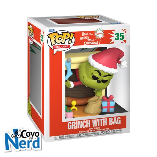 Funko POP! Deluxe: How the Grinch Stole the Christmas - Grinch With Bag 35