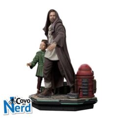 Obi-Wan & Young Leia Figure - Star Wars: Obi-Wan Kenobi - Deluxe Art Scale Statue 1/10 20 cm
