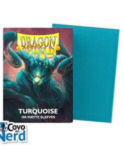 Matte Turqoise Sleeves - Dragon Shield Standard (100)