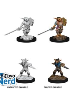 D&D Male Goblin Rogue & Female Goblin Bard - Nolzur's Marvelous Miniatures - WZK90309