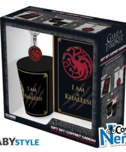 Game of Thrones Gift Set Targaryen Mug + Keychains + Notebook ABYPCK165