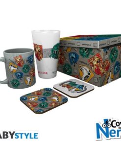 Harry Potter Gift Set Bicchiere XXL + Tazza + 2 Sottobicchieri Stand Together GFB0098