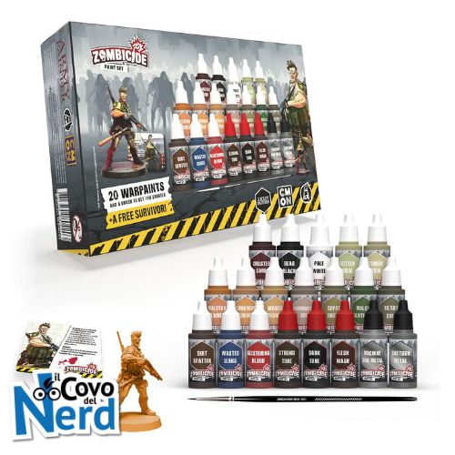Zombicide Paint Set 2a Edizione