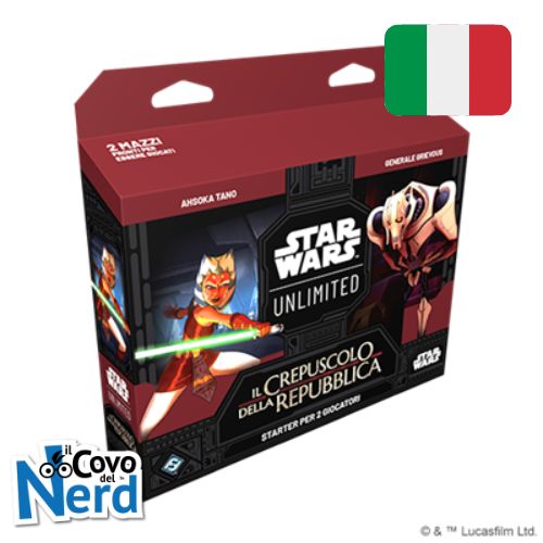 Starter Il Crepuscolo della Repubblica per 2 Giocatori - Star Wars Unlimited TCG ITA