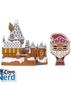 Funko POP! Town: Harry Potter – Gingerbread Albus Dumbledore and hogwarts 42
