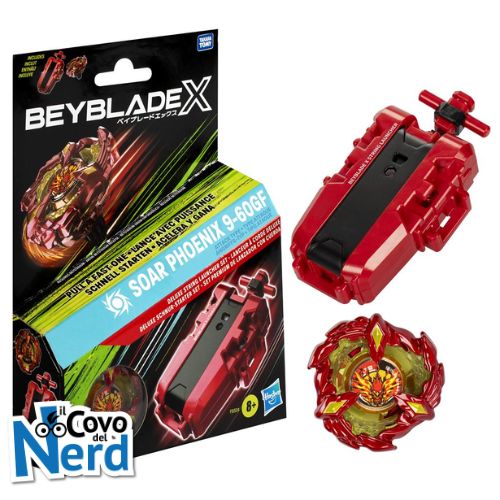 Beyblade X Soar Phoenix Deluxe Launcher Set