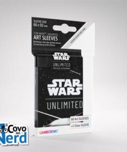 Art Sleeves Back White - Star Wars Unlimited