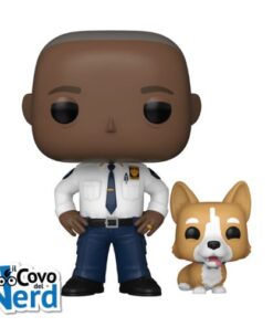 Funko POP! Television: Brooklyn Nine-Nine - Captain Ray Holt With Cheddar 1626