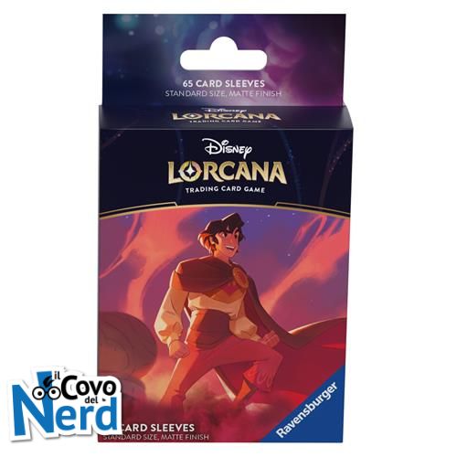 Bustine Protettive Aladdin- Lorcana (65 pezzi)