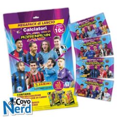 La nuova stagione calcistica parte alla grande con Calciatori Adrenalyn XL™ 2024-25, Non perdere l'indispensabile Starter Pack con raccoglitore ufficiale e tantissimi elementi fondamentali per immergerti nell'universo Calciatori Adrenalyn XL™. Per cominciare al meglio la collezione, ed avere già le prime card Limited Edition, tutti dovrebbero avere lo Starter pack ufficiale che contiene: - Raccoglitore di 60 pagine e ben 540 tasche per collezionare tutte le card - guida ufficiale - campo da gioco per sfidare gli amici - checklist tascabile - 4 bustine da 6 card ciascun per dare un impulso significativo alla propria collezione - 3 Card Limited Edition: Zito Luvumbo, Duda, Pessina - 1 card esclusiva Super Stella di Paperino (collezione speciale Topolino Adrenalyn).