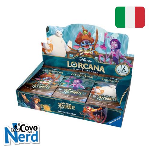 Mare di Azzurrite - Box 24 Bustine - Lorcana TCG Disney - ITA