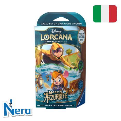 Gogo Tomago e Scheggia - ITA Starter Deck Smeraldo/Zaffiro - Mare di Azzurrite - Lorcana TCG Disney