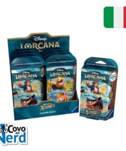Starter Decks Display Mare di Azzurrite 8 Mazzi - ITA - Lorcana TCG Disney