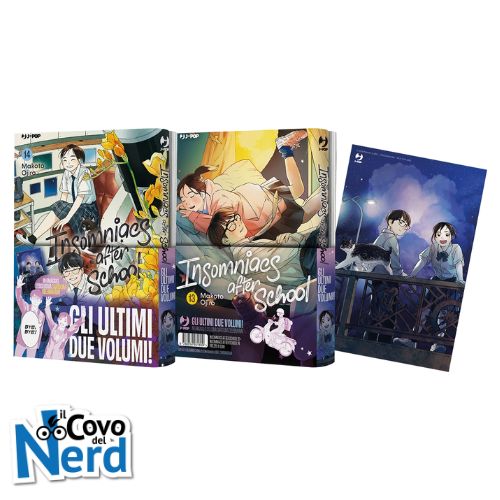 Insomniacs After School Bundle Vol.13 + Vol.14 + Cartolina