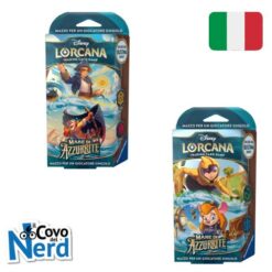 Starter Decks Mare di Azzurrite Bundle di 2 Mazzi - ITA - Lorcana TCG Disney
