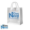 Shopper Bianche di Carta 23x10x32 Covo del Nerd