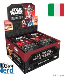 Il Crepuscolo della Repubblica Box (24 BUSTE) Star Wars Unlimited TCG ITA