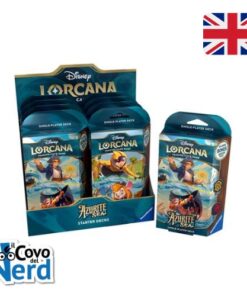 Starter Decks Display Azurite Sea 8 Mazzi - ENG - Lorcana TCG Disney