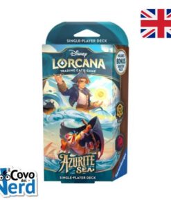 Jim e Tigro - ENG Starter Deck Amber/Ruby - Azurite Sea - Lorcana TCG Disney