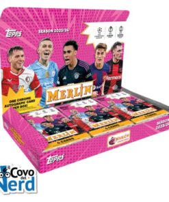 Hobby Box Merlin 2023/24 UCC - Topps®(18 Bustine da 4 Carte)