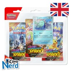 Surging Sparks Quagsire Blister 3 Bustine - Pokémon TCG - ENG