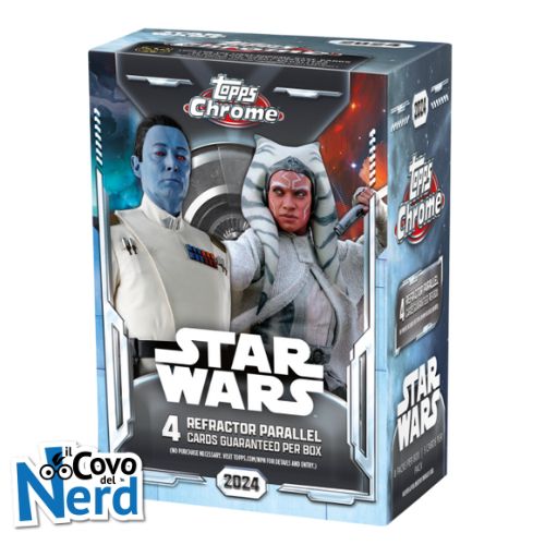 2024 Topps Star Wars Chrome® - Value Box (8 Bustine da 5 Carte)
