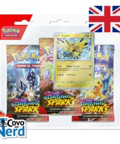 Surging Sparks Zapdos Blister 3 Bustine - Pokémon TCG - ENG