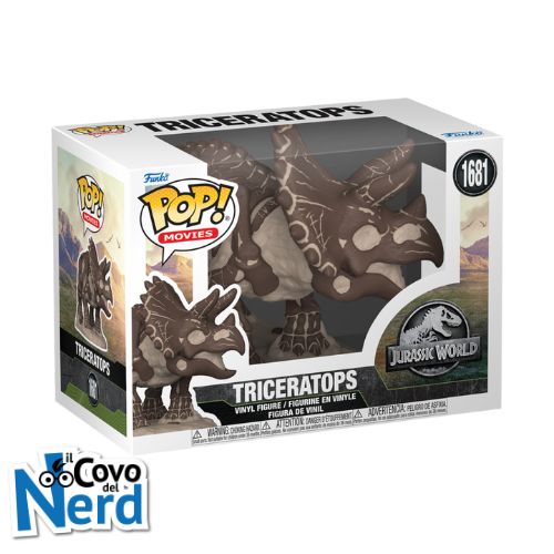 Funko POP! Movies: Jurrasic World - Triceratops 1681
