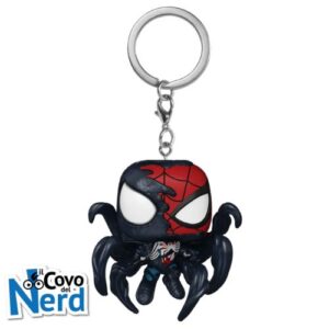 Funko POP! Keychain: Spider-man 2 - Advanced Suit 2.0 Symbiote Takeover