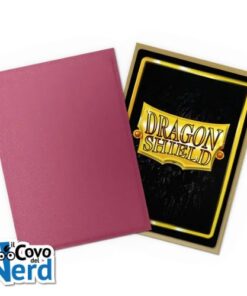 Dual Matte Red/Gold Sleeves Standard (100) - Dragon Shield 25th anniversary Special Edition
