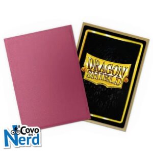 Dual Matte Red/Gold Sleeves Standard (100) - Dragon Shield 25th anniversary Special Edition
