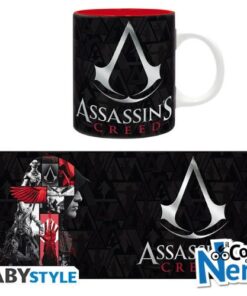 Tazza Assassin's Creed Crest black & red - ABYMUGA204