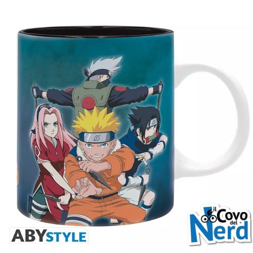 Tazza Naruto Team 7 Vs Haku e Zabuza - ABYMUGA973