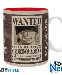 Tazza One Piece Zoro Wanted - ABYMUGA582
