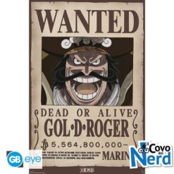 One Piece - Poster "Wanted Gol D. Roger" (91.5x61) GBYDCO595