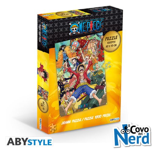 One Piece Puzzle da 1000 pezzi Ciurma di Cappello di Paglia - ABYJDP003