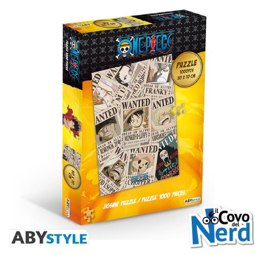 One Piece Puzzle da 1000 pezzi Wanted - ABYJDP004
