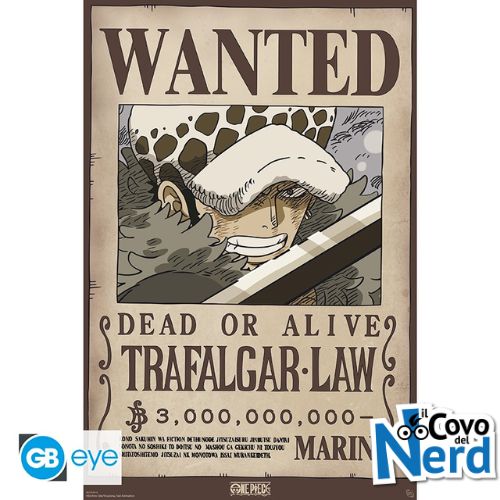 One Piece - Poster "Wanted Barbabianca" (91.5x61) GBYDCO596