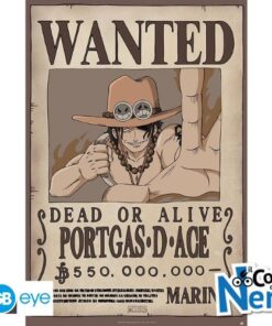 One Piece - Poster "Wanted Portgas D. Ace" (91.5x61) ABYDCO410