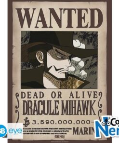 One Piece - Poster "Wanted Dracule Mihawk" (91.5x61) GBYDCO627