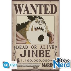 One Piece - Poster "Wanted Jinbe" (52x38) GBYDCO623