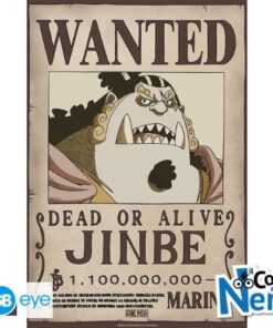One Piece - Poster "Wanted Jinbe" (52x38) GBYDCO623