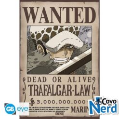 One Piece - Poster "Wanted Trafalgar Law" (52x38) GBYDCO626