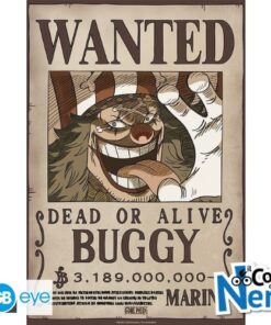 One Piece - Poster "Wanted Buggy" (52x38) GBYDCO641