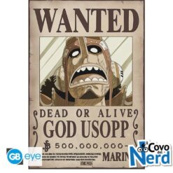 One Piece - Poster "Wanted God Usopp" (52x38) GBYDCO643