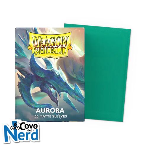 Matte Aurora Blue Sleeves Standard (100) Dragon Shield Player's Choice 2023